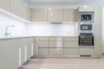 Угловая кухня из пластика Lora 3