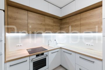 Кухня из акрила Ostin 28 угловая