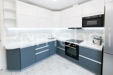 Кухня угловая из крашеного МДФ Vesta 35