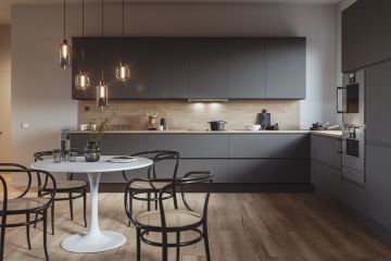 Кухня из Fenix Savanna 2 угловая