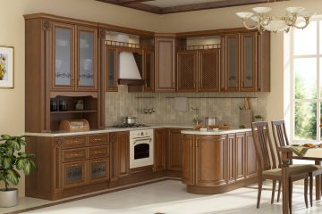 Кухня из массива Tiffany 10